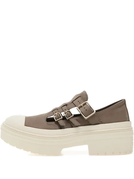 Маратонки Converse Chuck Taylor All Star на платформе с катарама синьо