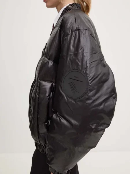 MMC STUDIO geaca bomber de puf PL femei de iarna oversize LUKA negru