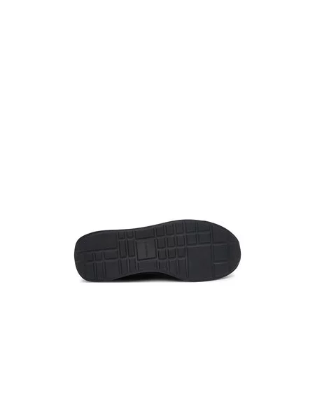 Tenisice Calvin Klein Retro Runner Sock Laceup Mix crna