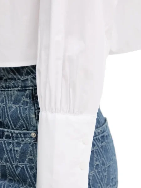 Cropp cămașă Armani Exchange alb