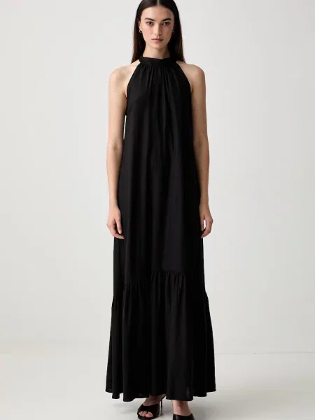 ViCOLO rochie halter cu in negru