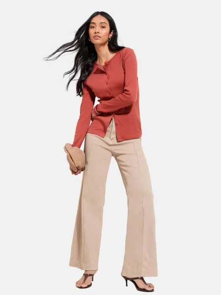 Friends Like These Geacă tricotată ruginiu maro