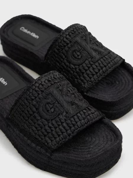 Шлепанцы Calvin Klein черные