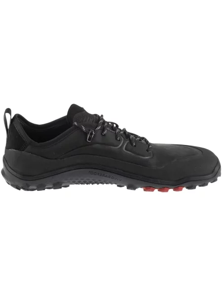 Kožené tenisky Vivobarefoot čierna