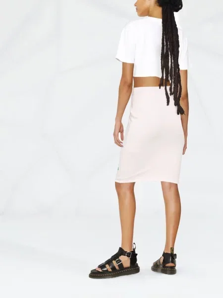 Spódnica Dsquared2 z nadrukiem różowa