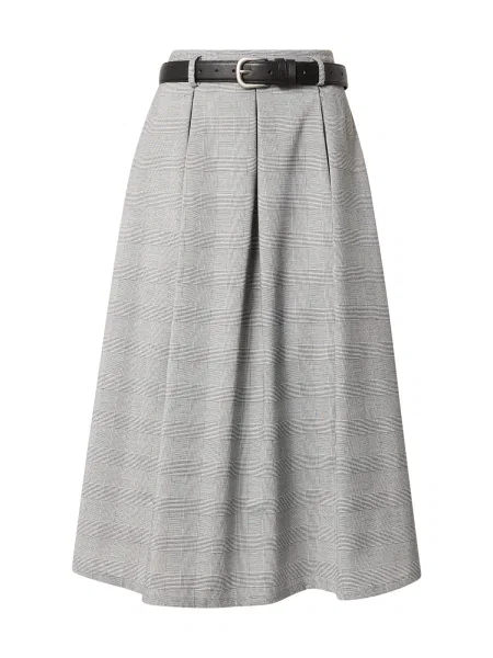 ABOUT YOU Fustă Ina gri / negru alb