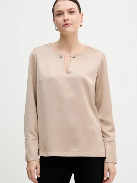 Joseph Ribkoff bluză uni bej