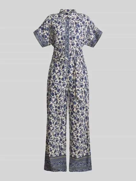 Kombinezon z z wiązanym paskiem model Mathilde' Lollys Laundry