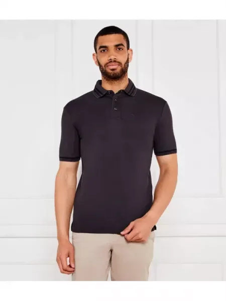 Emporio Armani Tenisz póló fekete
