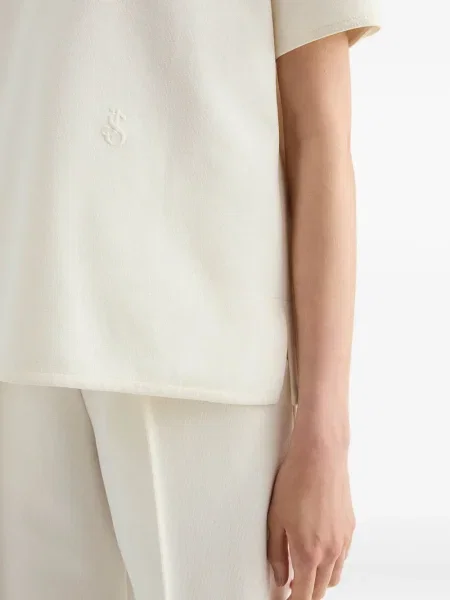 Polo Jil Sander cu broderie