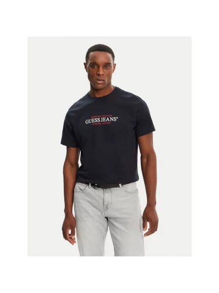 T-Shirt Guess Jeans μπλε
