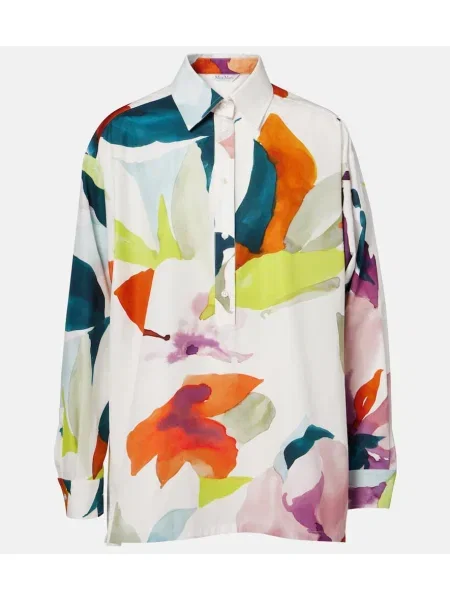 Top Max Mara cu imagine alb