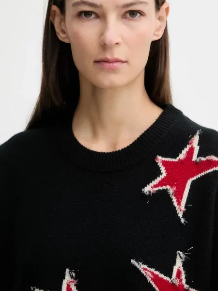Zadig&Voltaire Кашмирен пуловер черно