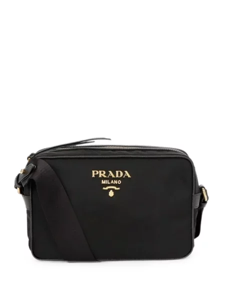 Geantă Prada cu autograf negru