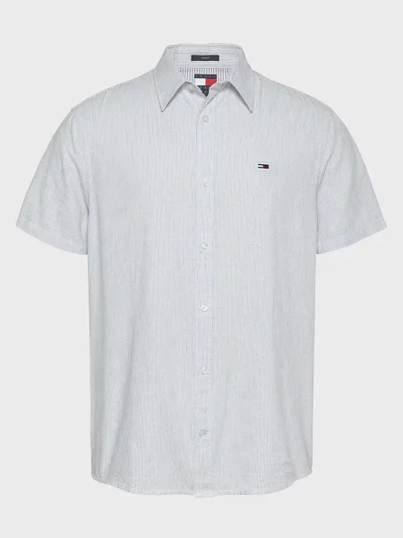 Сорочка Tommy Jeans блакитна