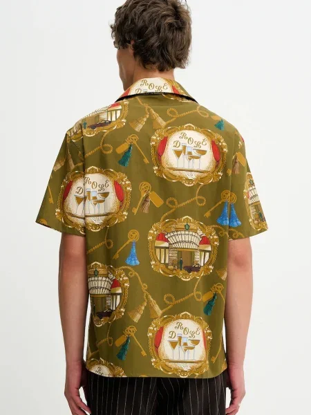 Drôle de Monsieur ing La Chemise Grand HUtel regular zöld