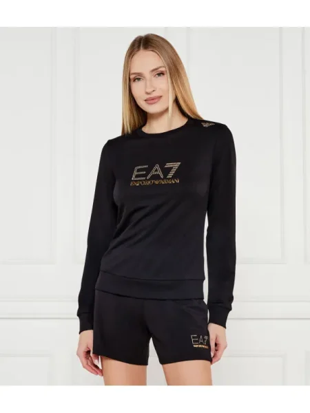 Tricou mânecă lungă Emporio Armani negru