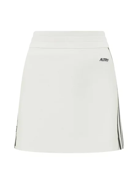 Dzianinowa spódnica dzianinowa Autry biała