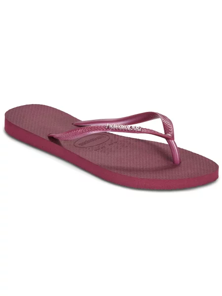 Pantofi Havaianas cu autograf roșu