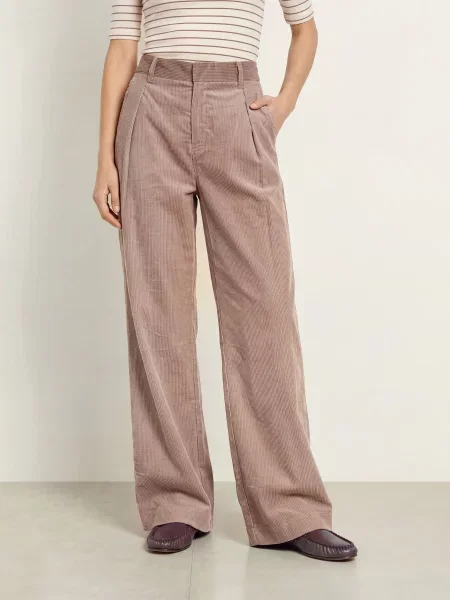 Inwear Kordové Kalhoty Halimaiw hnědá