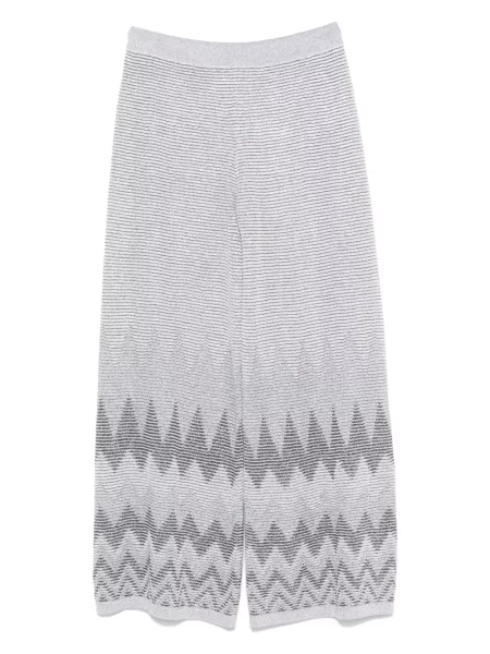 Pantaloni D.exterior tricotate gri