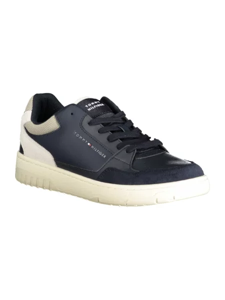 Trampki Tommy Hilfiger skórzane niebieskie