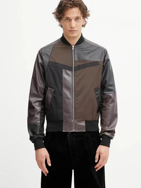 Maison Margiela geaca bomber de tranzitie maro