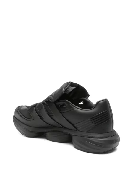 Bėgimas elastingas juosmuo kelnės Adidas su autografu juoda