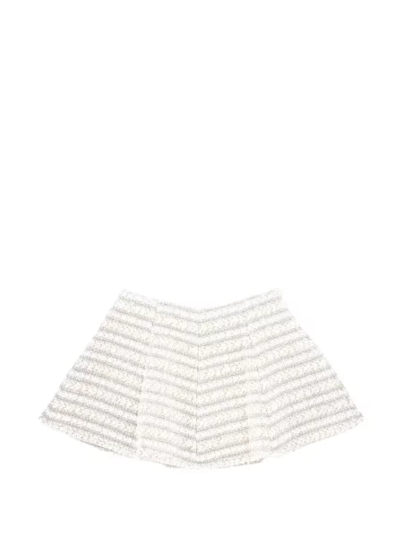 Fusta mini Thelaurent din tweed evazată