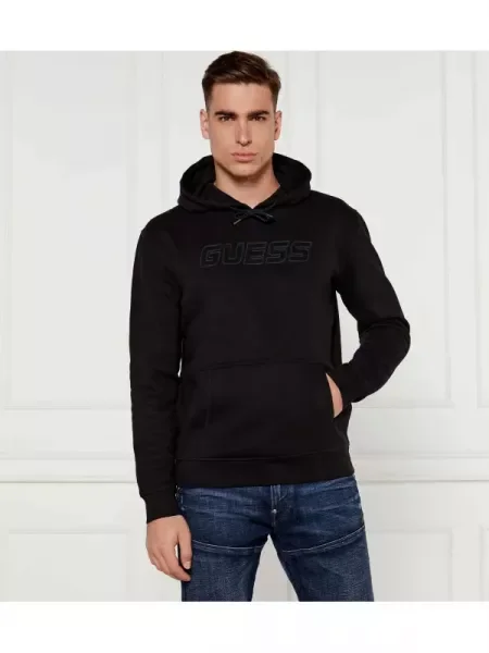 GUESS ACTIVE Hanorac ALDWIN negru
