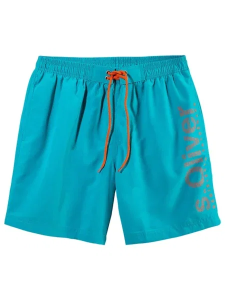 S.Oliver Șorturi de baie aqua albastru