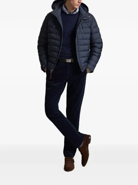 Satenske rukavice Polo Ralph Lauren s vezom s vezicama smeđa