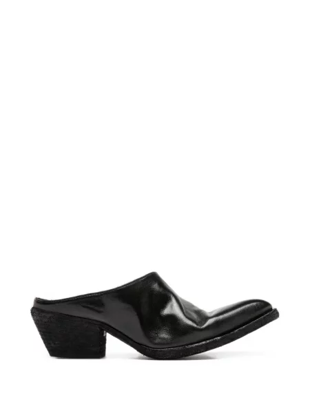 Papuci tip mules Officine Creative negru