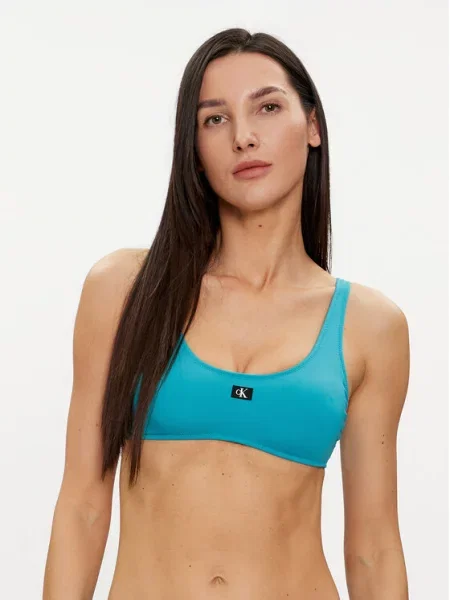 Calvin Klein Swimwear Bikini partea de sus Turcoaz