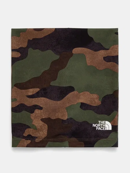 Кръгъл шал The North Face Base с десен зелено