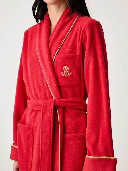 Lauren Ralph Lauren халат дамски червено
