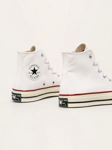 Sneakerși Converse Chuck Taylor All Star cu garnet alb