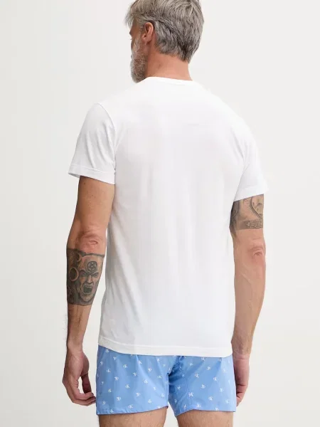 Calvin Klein Krótkie Piżamy weiss biała