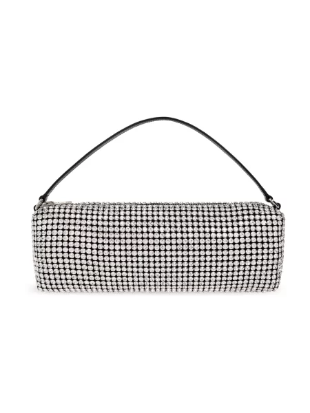 Torebka Alexander Wang skórzana szara