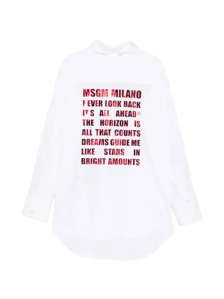 Dětska košile Msgm bílá