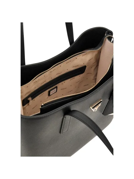 Geantă shopper Guess negru