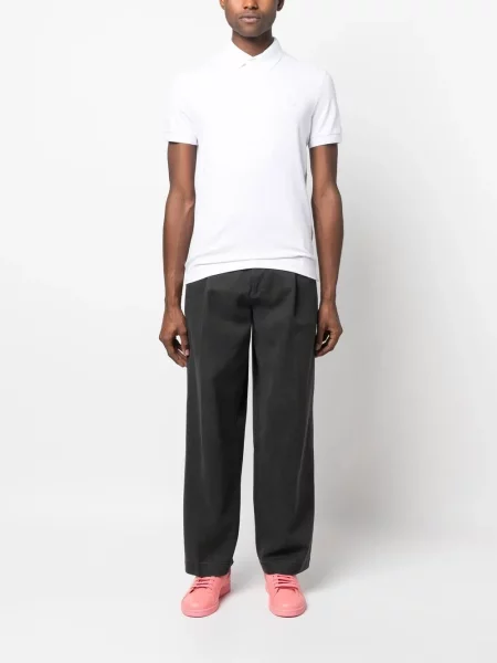 Polo Lacoste białe