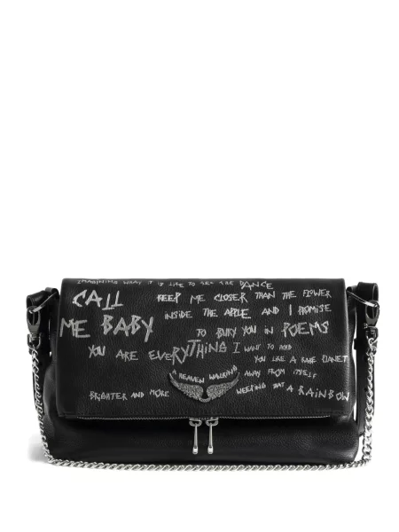 Satchel torba Zadig&voltaire crna