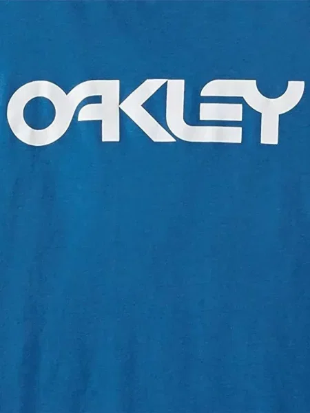 Tricou Oakley cu imagine albastru