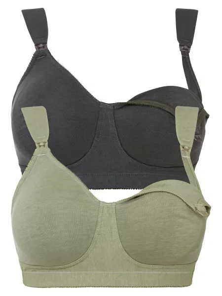 Bonprix Sutiene alăptare amestecat / verde amestecat gri