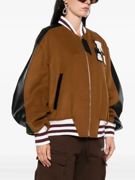 Geacă bomber The Attico maro