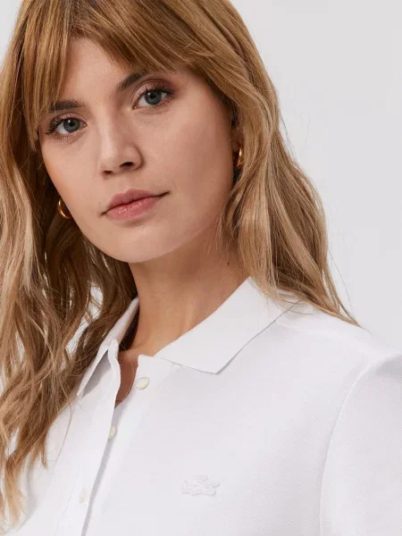 Lacoste ruha pamuttal fehér