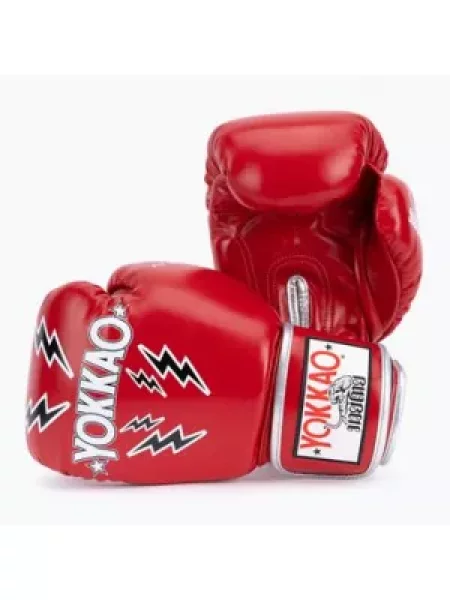 Рукавиці боксерські YOKKAO Stadium red червоні