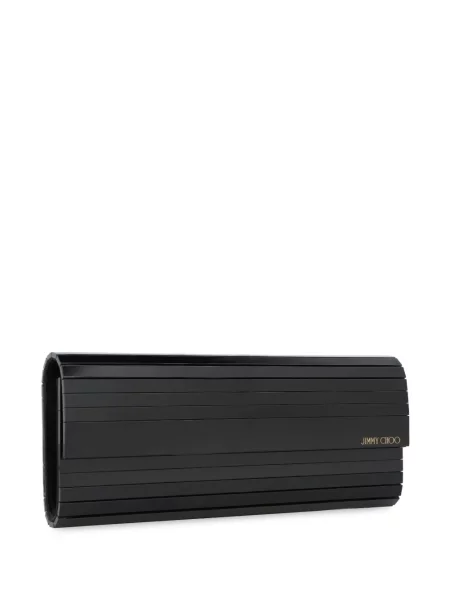 Geantă plic Jimmy Choo negru