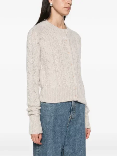 Cardigan Ermanno Scervino tricotate gri
